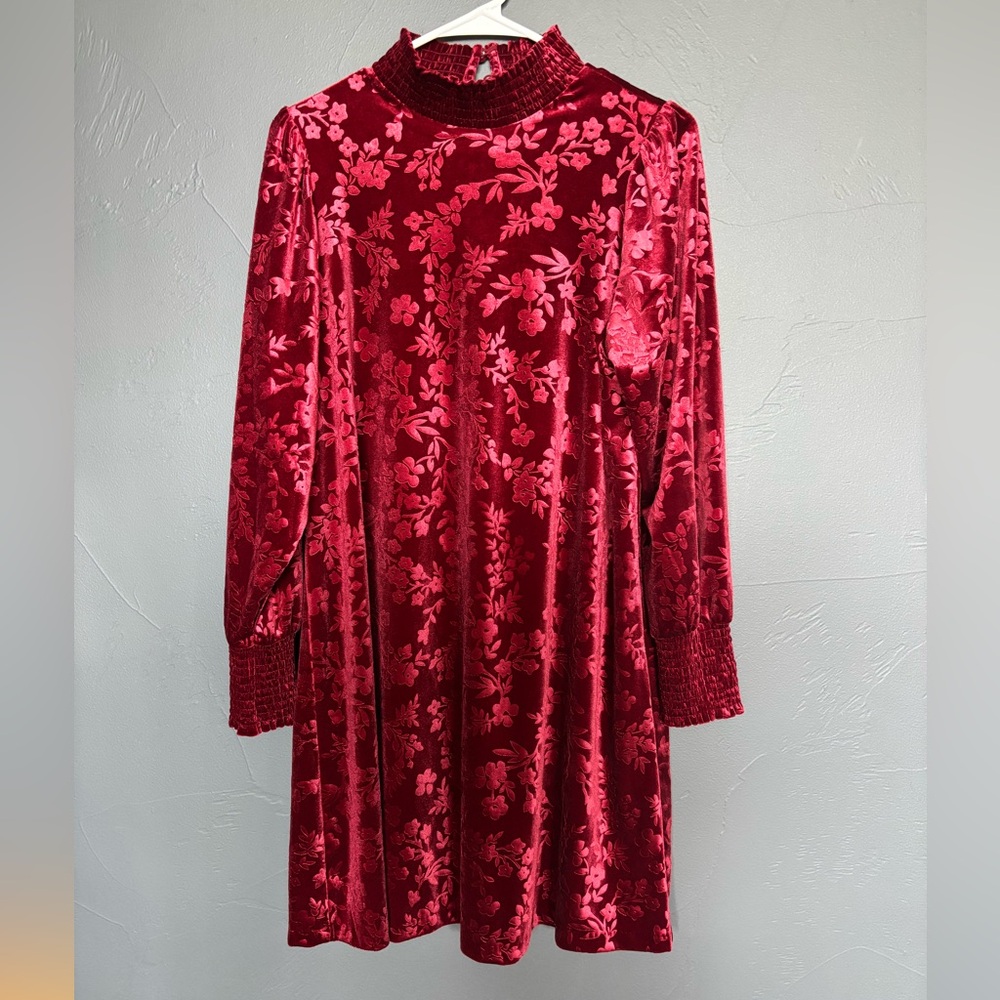 Matilda Jane - Melanie Velour Holiday Dress